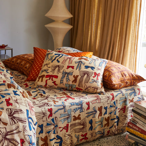 Sage x Clare Lottie Linen Pillowcase Set