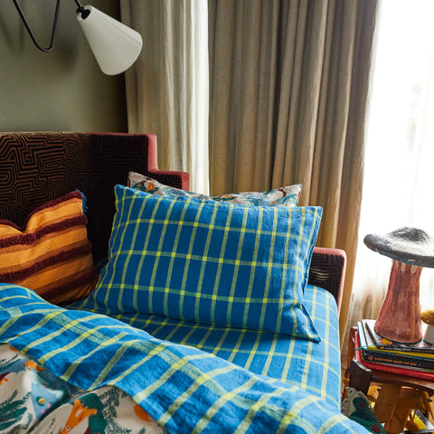 Sage x Clare Remi Linen Pillowcase Set - Capri