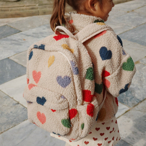 Konges Sløjd Jody Teddy Backpack- Bon Coeur Coloré