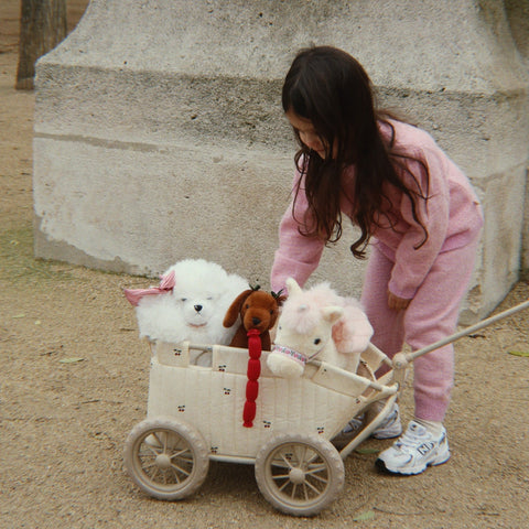 Konges Sløjd Kids Stroller Wagon- Cherry