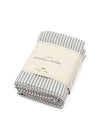 Konges Sløjd 3 pack Muslin Cloth Wraps- Stripe Bluie
