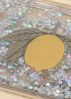 Konges Sløjd Glitter Lunchbox- Lemon