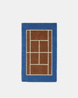 Oyoy Tennis Rug- Caramel Optic Blue