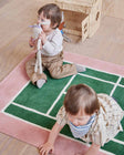 Oyoy Tennis Rug- Green Rose