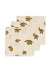 Konges Sløjd 3 pack Muslin Cloth Wraps- Mon Grande Citron