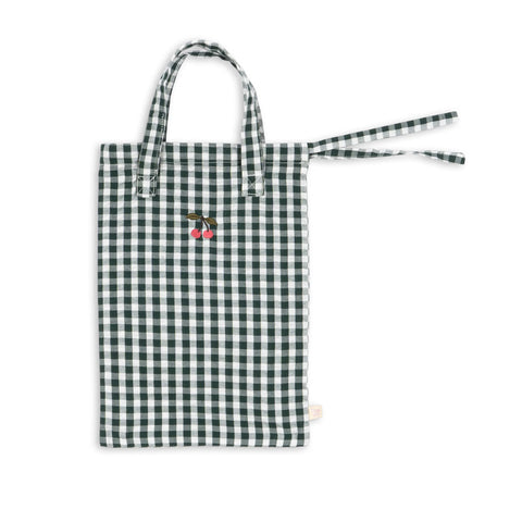 Konges Sløjd Doll Bedding- Green Check