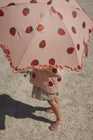 Konges Sløjd Frill Umbrella- Strawberry Glitter