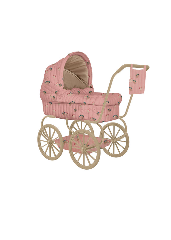 Konges Sløjd Minnie Doll Pram- Bow Kitty Pink