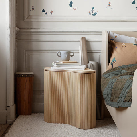ferm LIVING Isola Storage Table - Natural